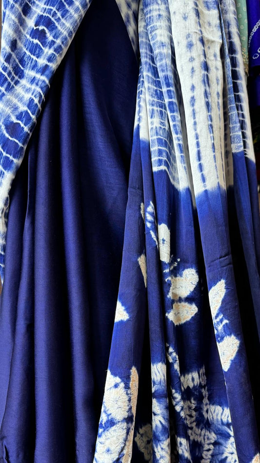 Shibori Saree