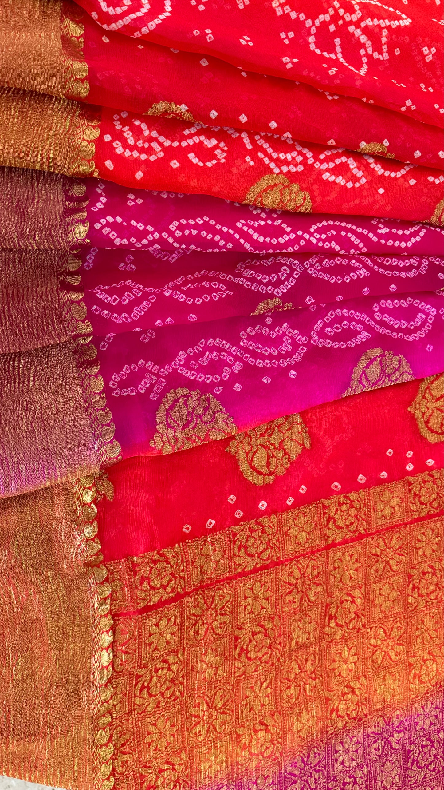 Bandhej Saree