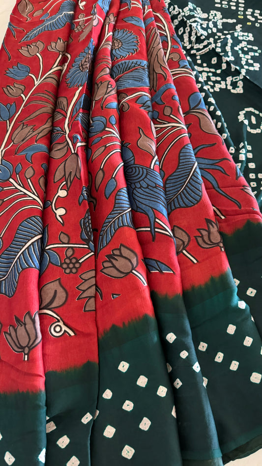 Kalamkari Saree