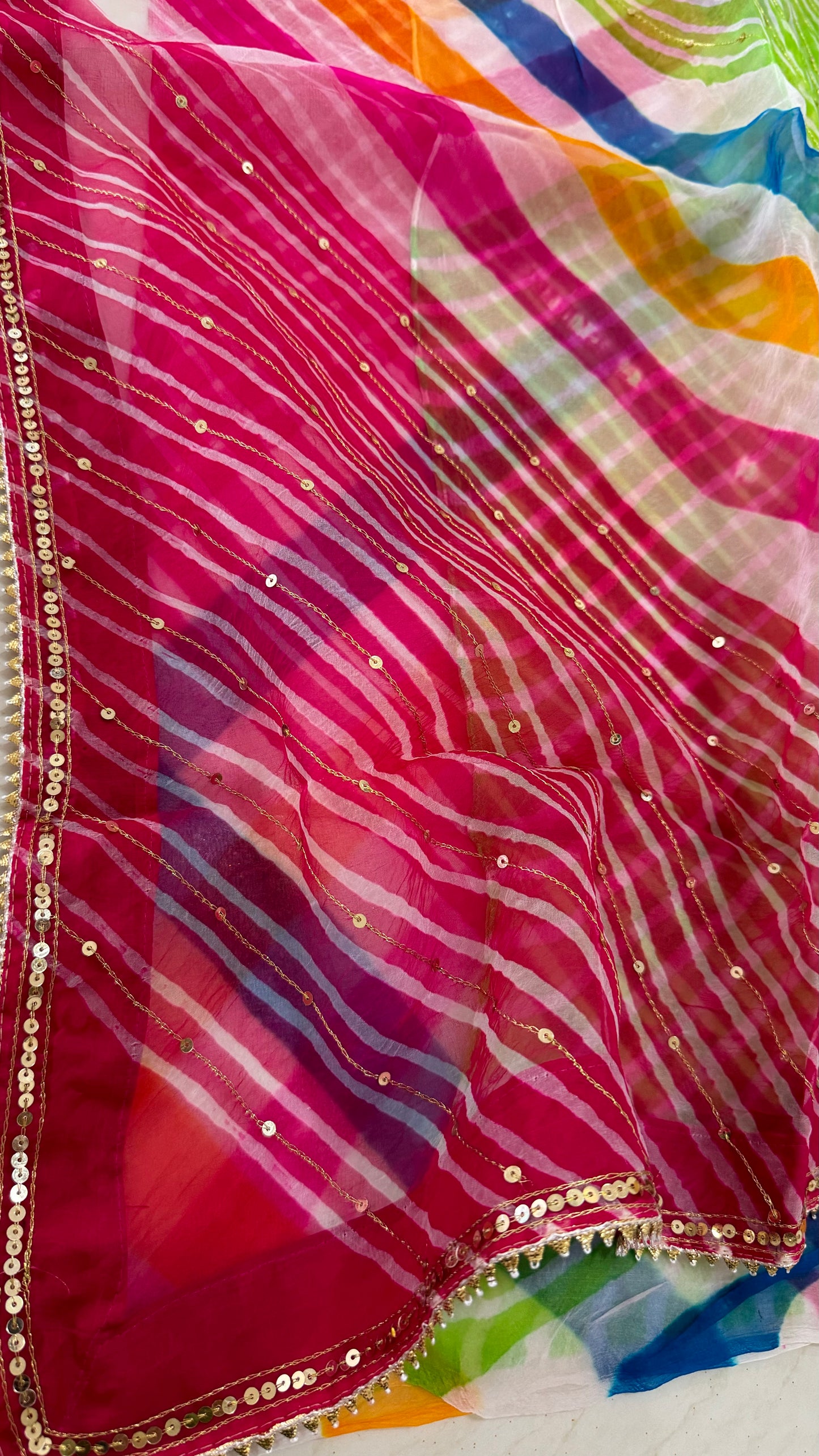 Lehariya Saree