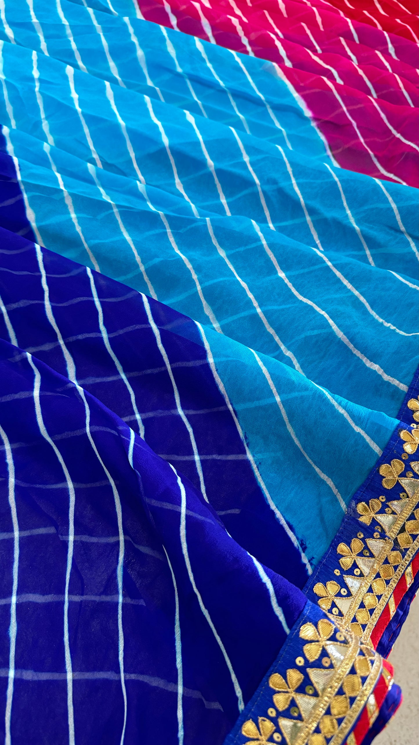 Lehariya Saree