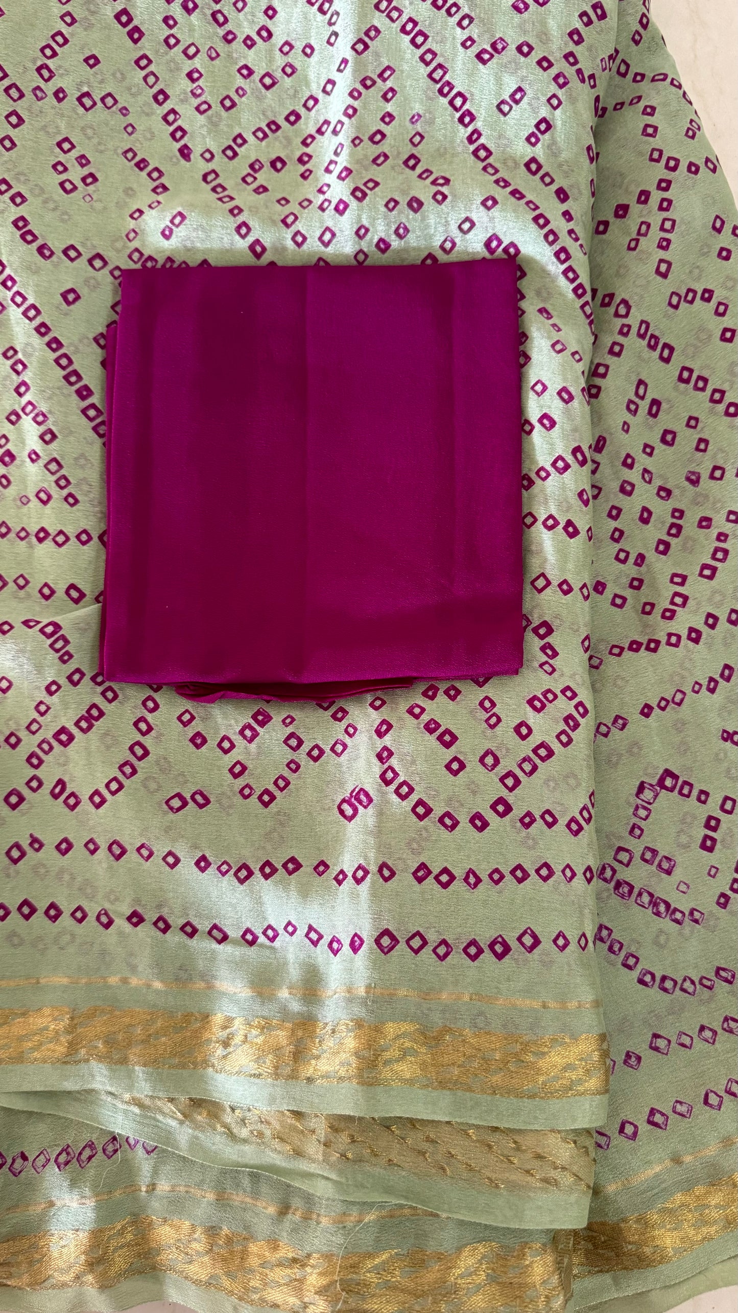 Bandhej Saree