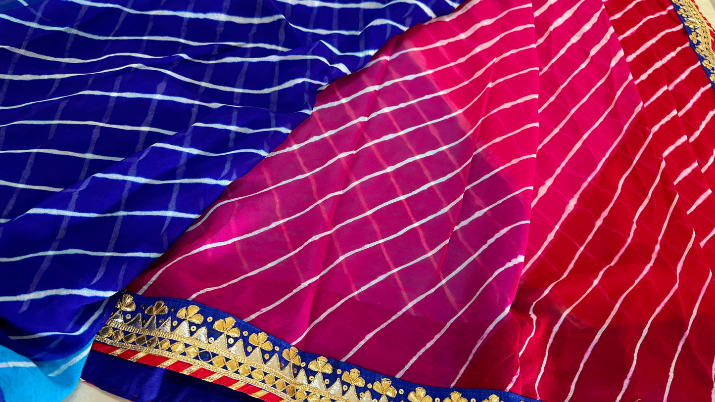 Lehariya Saree