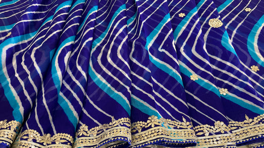 Lehariya Saree